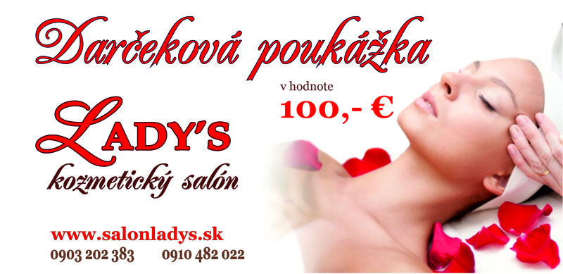 poukazka salon ladys 100